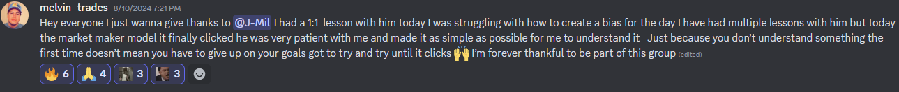 Testimonial Screenshot