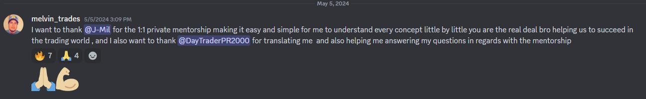 Testimonial Screenshot