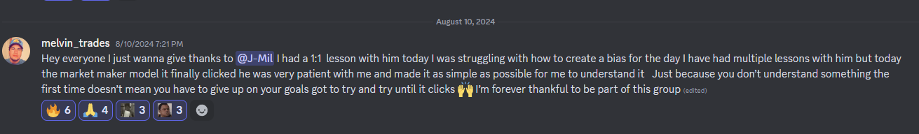 Testimonial Screenshot